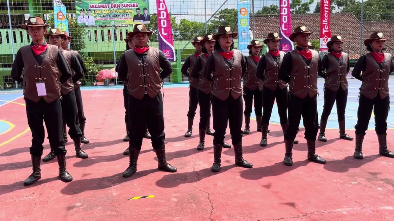 JUARA UTAMA 2 PASKIBRA SMAN 1 CONGGEANG SUMEDANG LKBB MAN 1 SUMEDANG