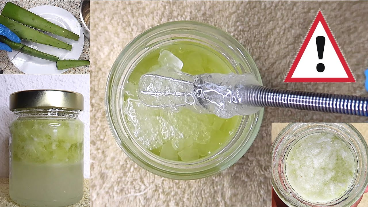 THE WRONG WAY TO MAKE ALOE VERA OIL FOR EXTREME HAIR GROWTH | DANGEROUS AND NOT EFFICIENT