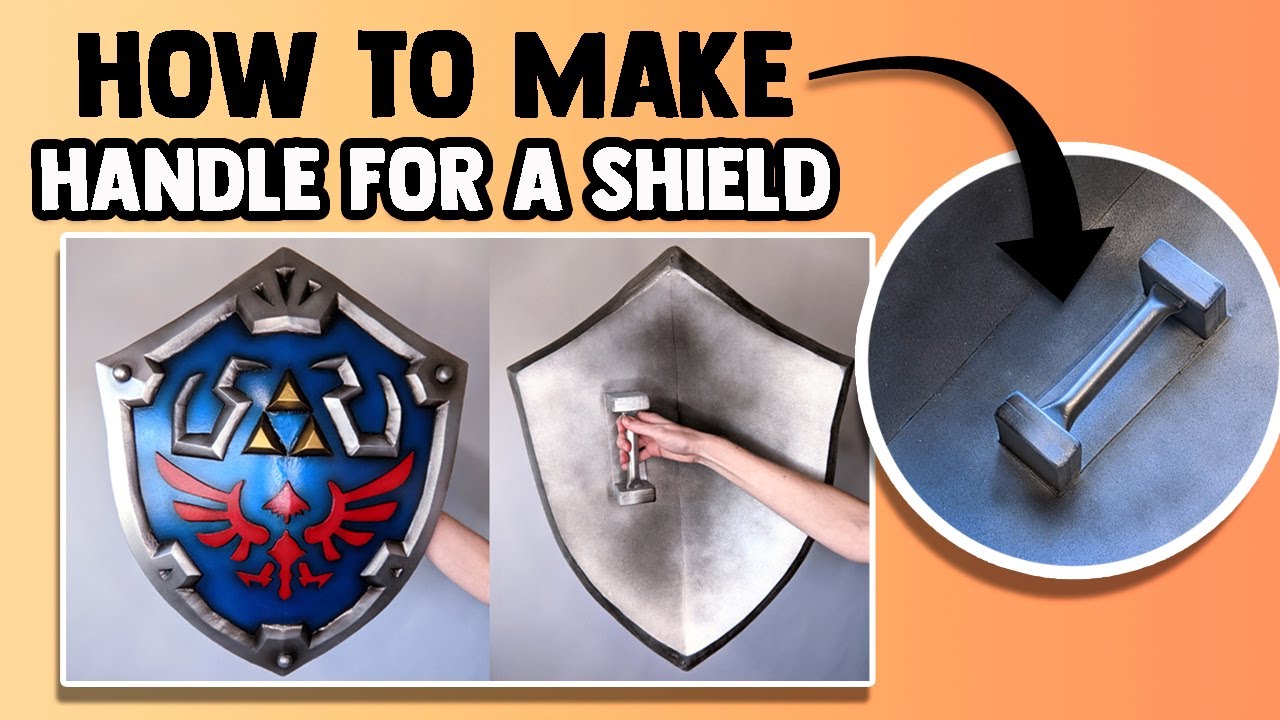How to Make a Handle for a Shield | EVA Foam Cosplay Tutorial