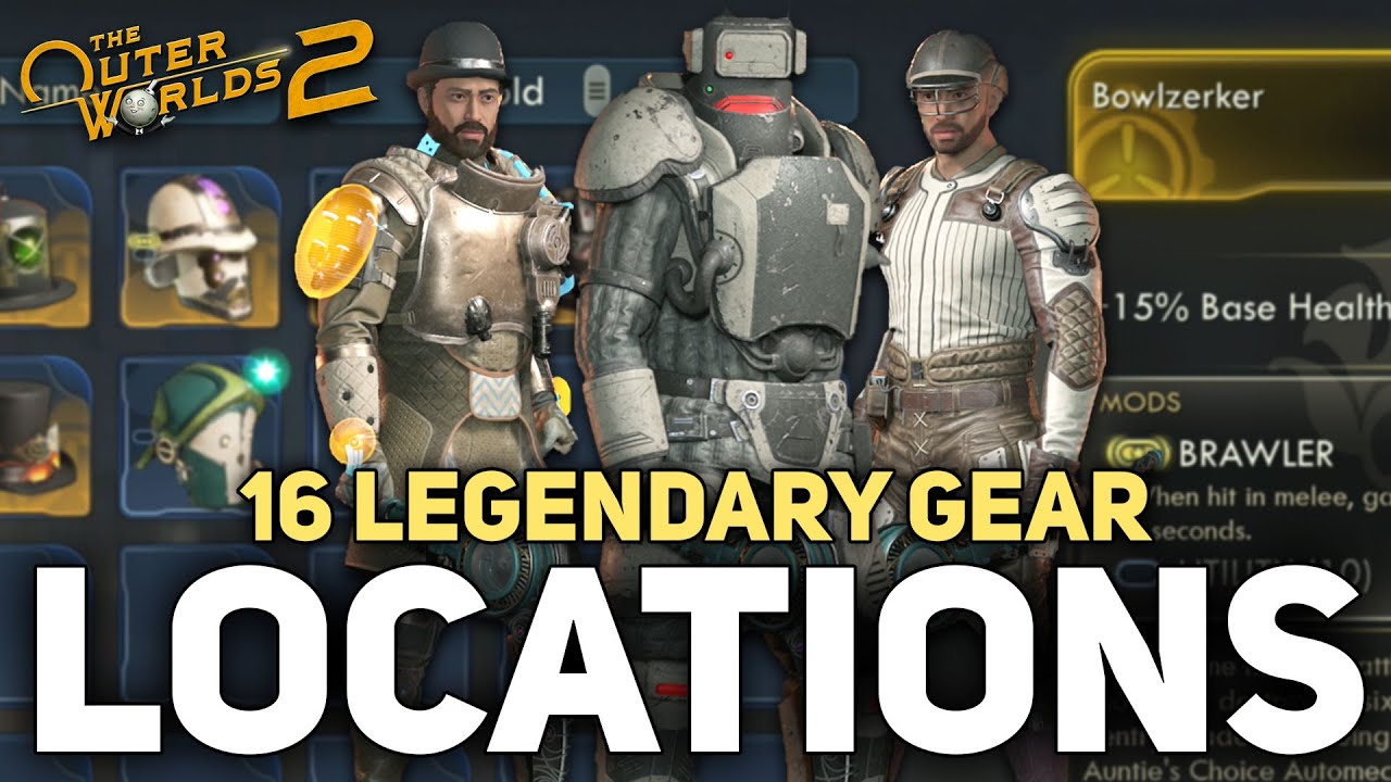 Outer Worlds 2 -16 Unique Legendary Weapons & Armor Locations (Golden Ridge)