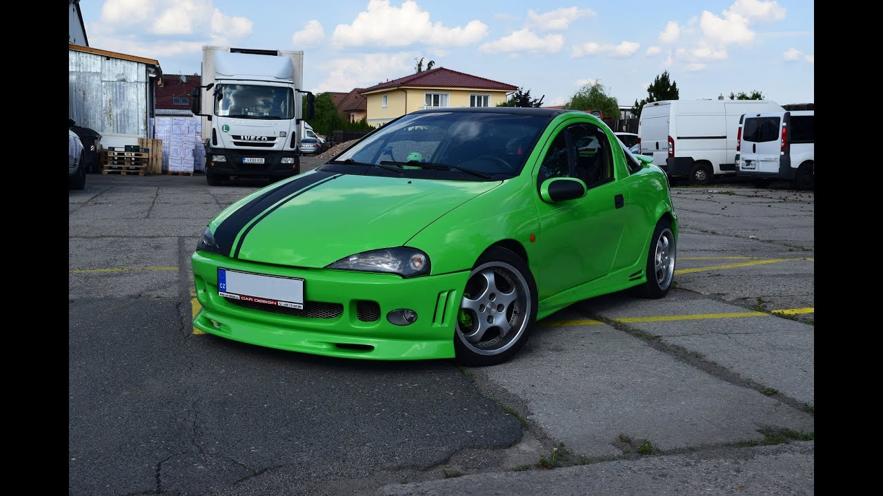 Opel Tigra wrap car