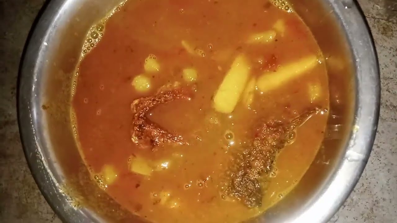 আজকে রাতের খাবার রুই মাছের ঝোল।#food #rannabanna #cooking #recipe #fish 