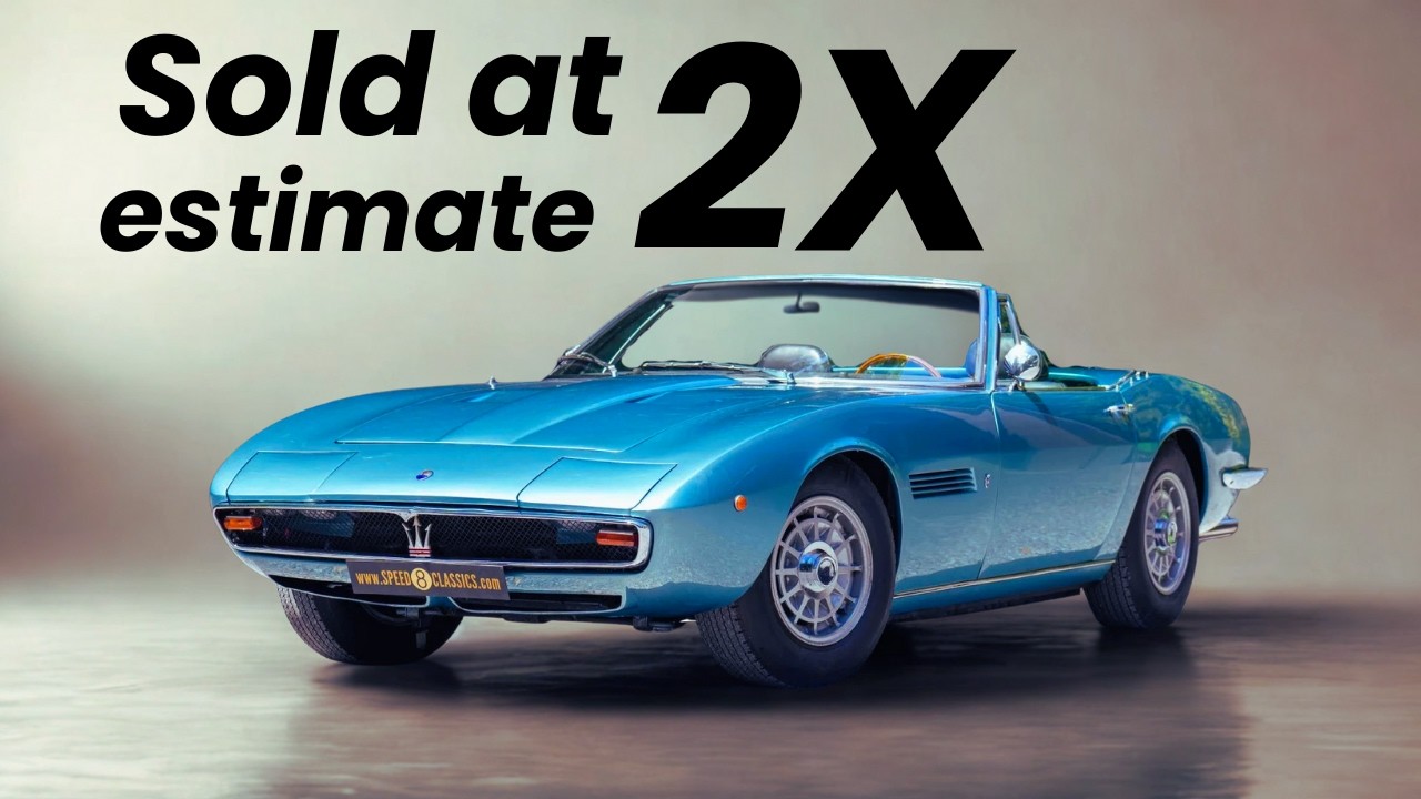 I GOT SMOKED. How not to fantasy bid on Maserati Ghibli & Ferrari 330 GTS auctions