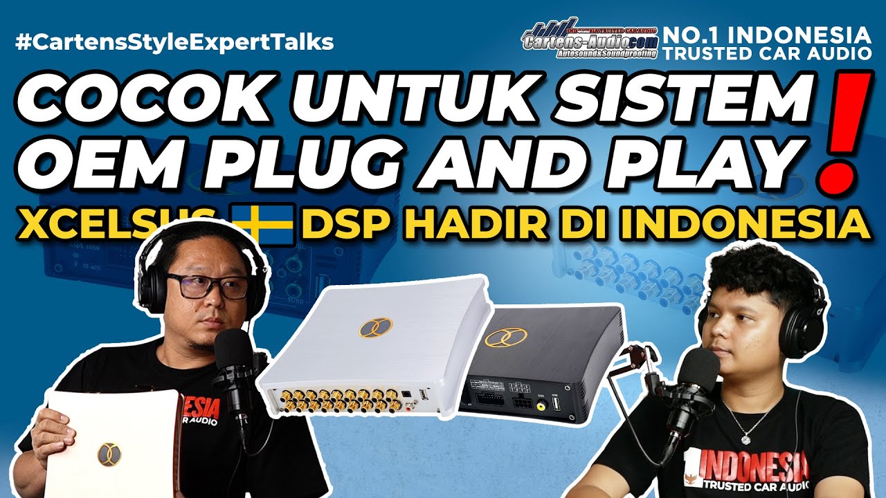 PERKENALKAN PRODUK AUDIO MOBIL DESAIN SWEDIA XCELSUS DSP AMPLIFIER BEST VALUE HINGGA 16 CHANNEL