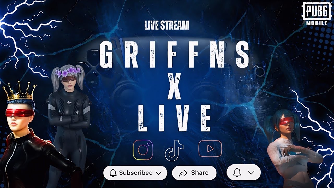 PUBG LIVE 🔴 Hvay Rank Push | GRIFFINSxLIVE