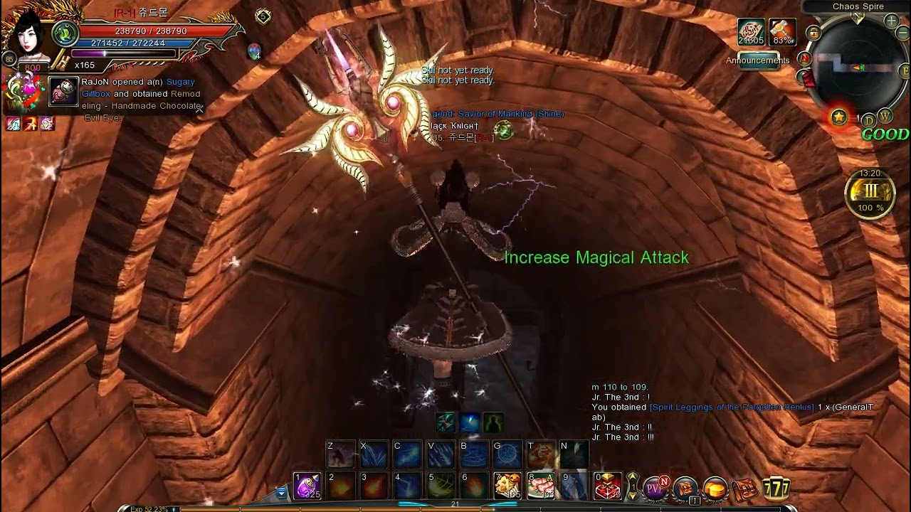 C9 +20 Elementalist Chaos Spire / 20강 엘리 첨탑
