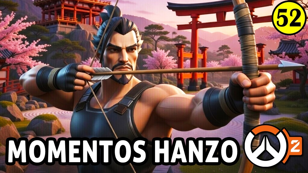 MOMENTOS HANZO DOMINANDO - OVERWATCH 2 ( EP 52 )