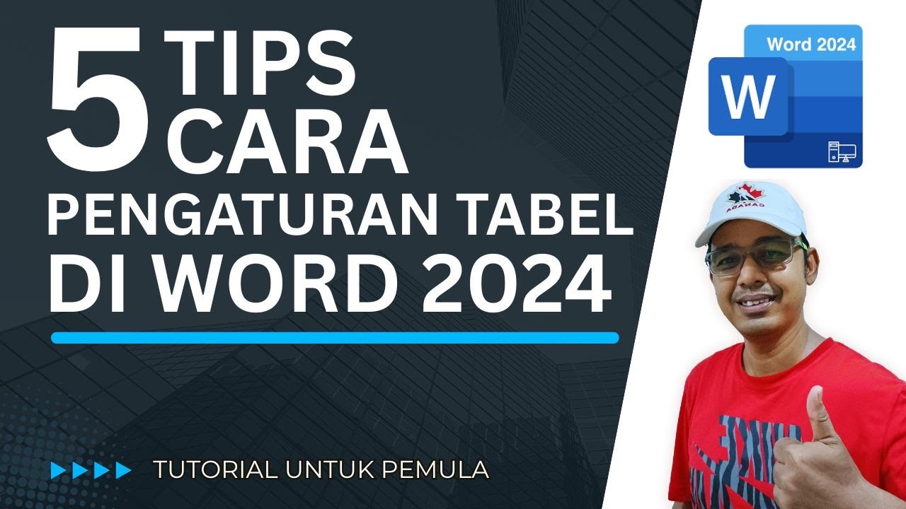 5 Tips Rahasia Mengatur Tabel di Word Biar Rapi & Cepat #tutorial #microsoftword