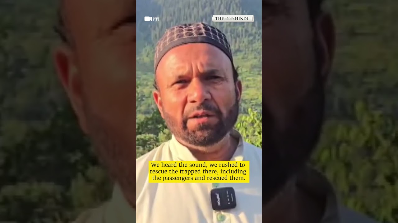 Amarnath pilgrim bus falls into a gorge