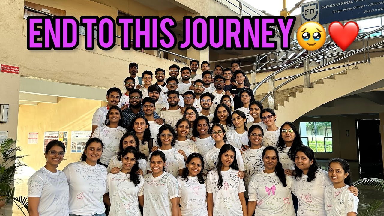 Engineering Journey comes to an end 🥹❤️ | College Life 2021-2025 🏫 | I2IT PUNE | Sanika Shinde Vlogs