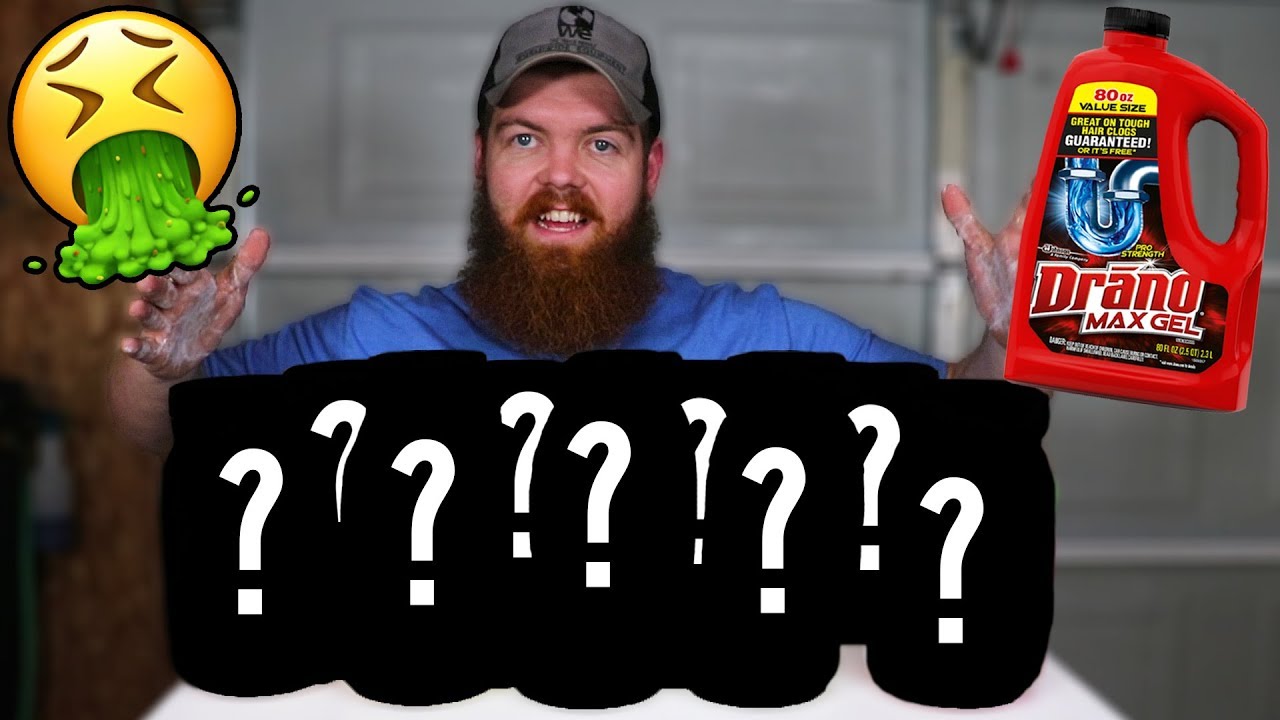I Left 13 Things In Drano For 30 Days...