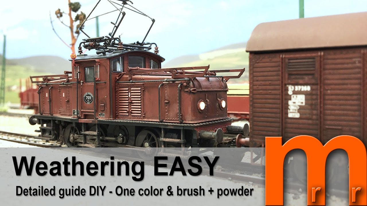 Weather locomotive using an EASY routine