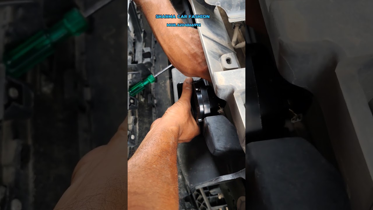 Creta Horn Installed In Baleno #caraccessories #siwan #modification #trending