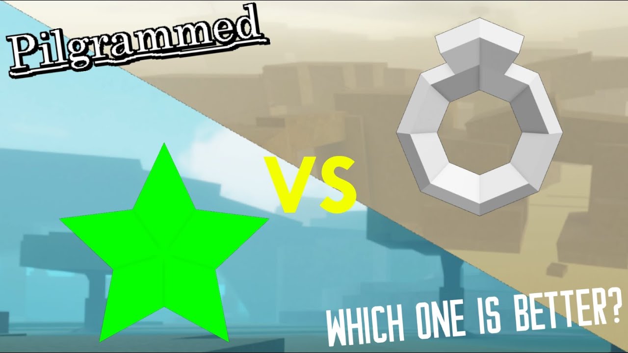Unharmed Energy or Diamond Ring? - roblox Pilgrammed