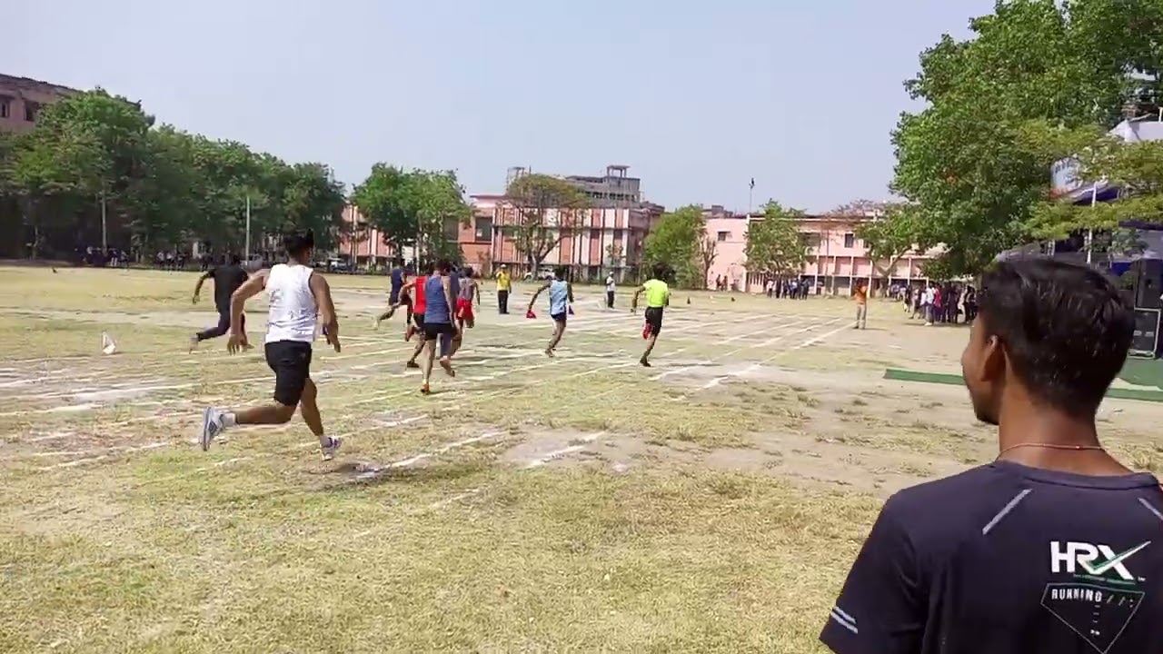 (100m heat) 🔥anual sports day ,AN college,patna@#