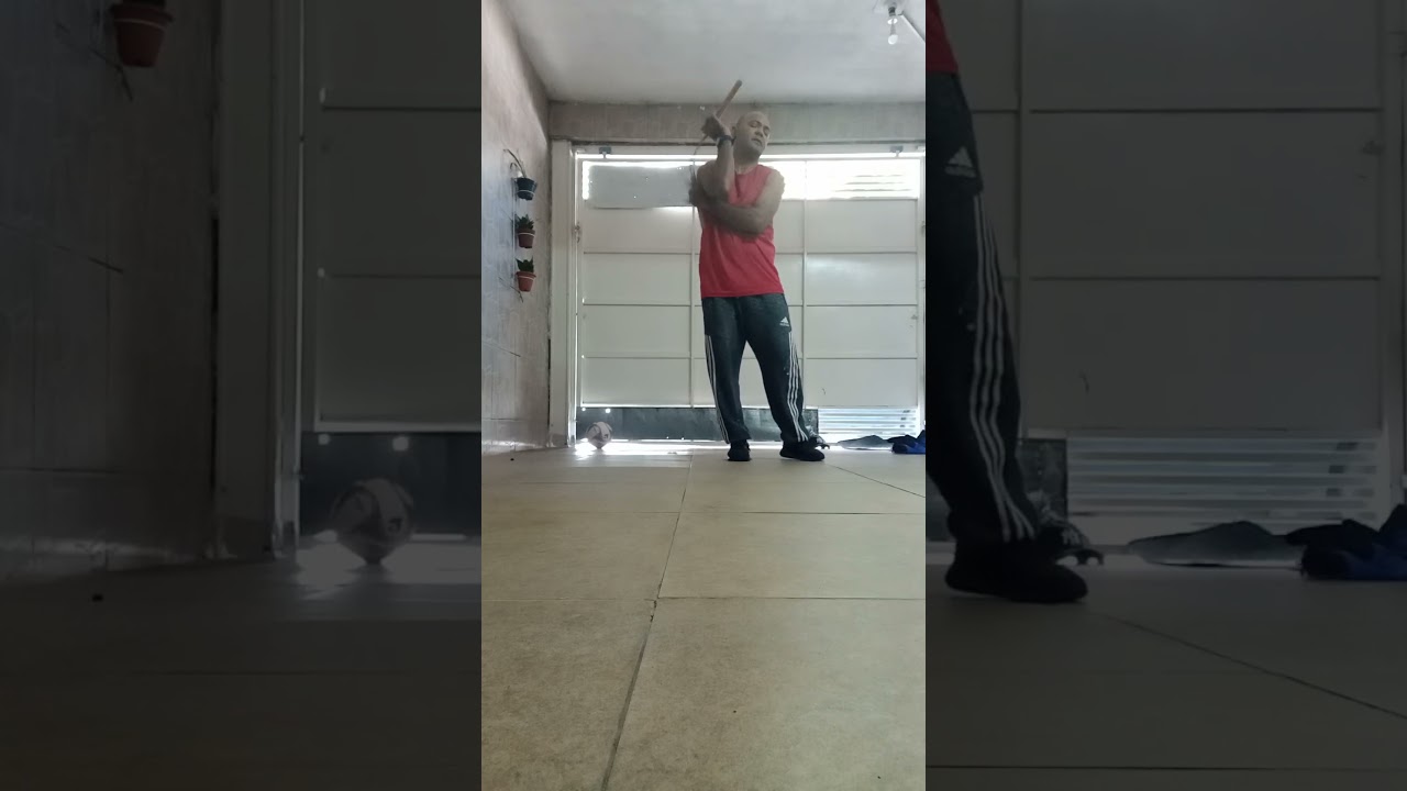 treinando artes marciais ao som de blucelee 
