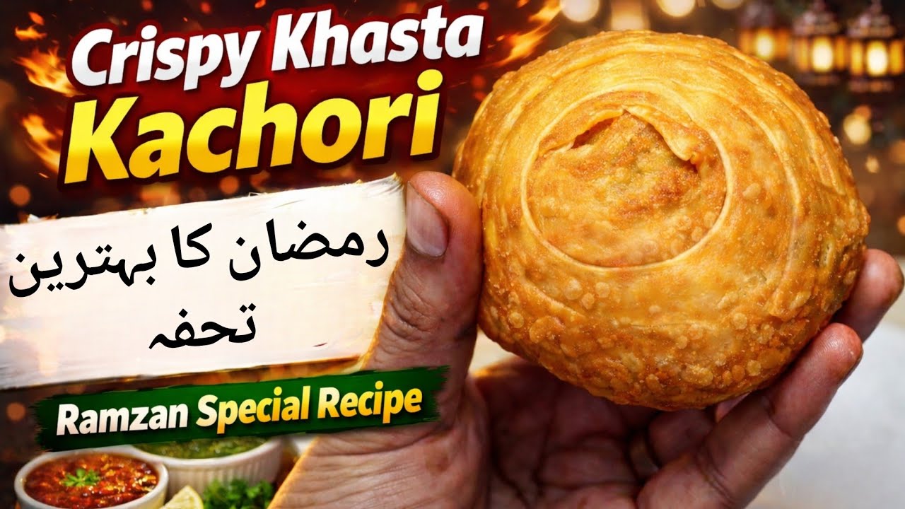 Ramzan Special Crispy Vegetable Aloo Kachori | Iftar Special Recipe | Hath ka Zaika