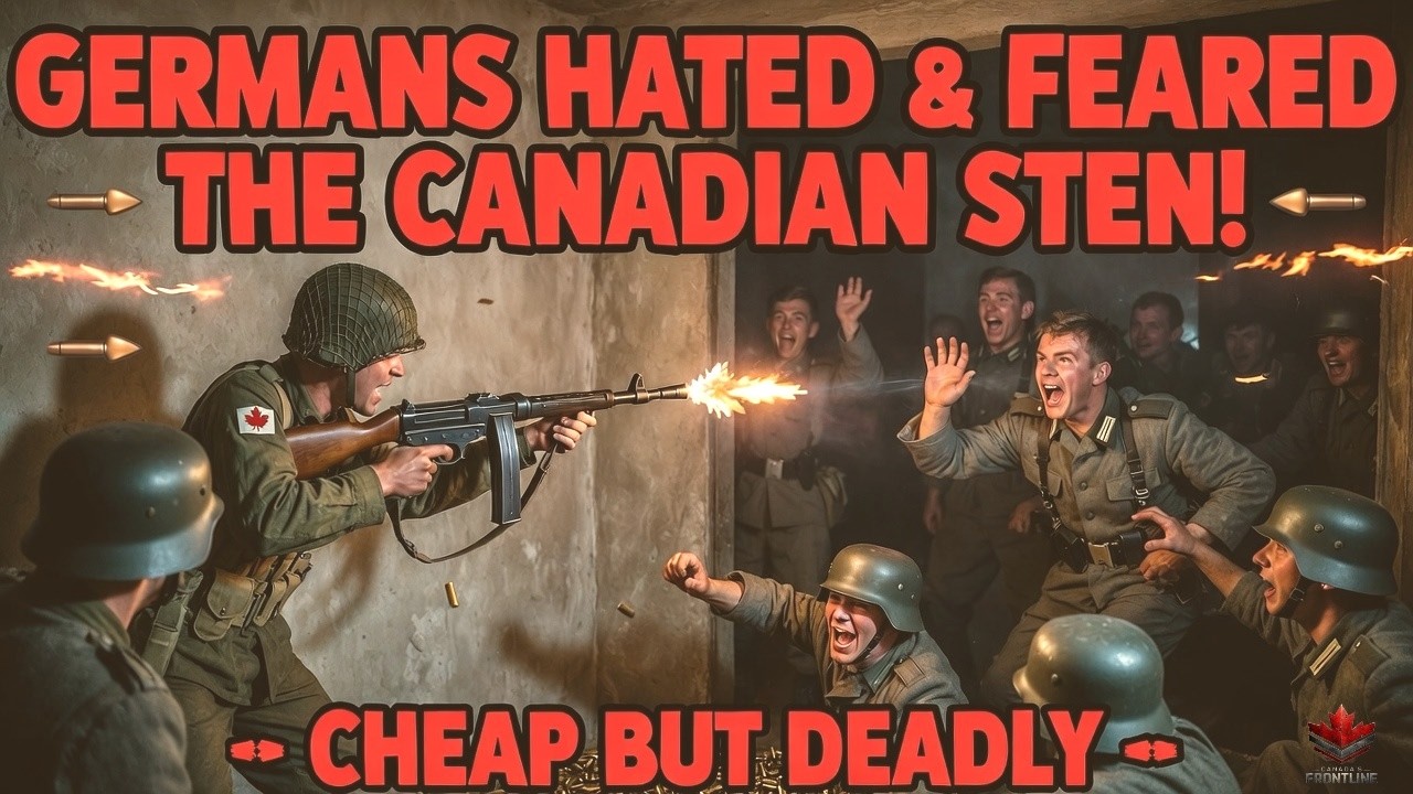 Why Germans DESPISED the Canadian Sten Gun – It Was Their Worst Fear!