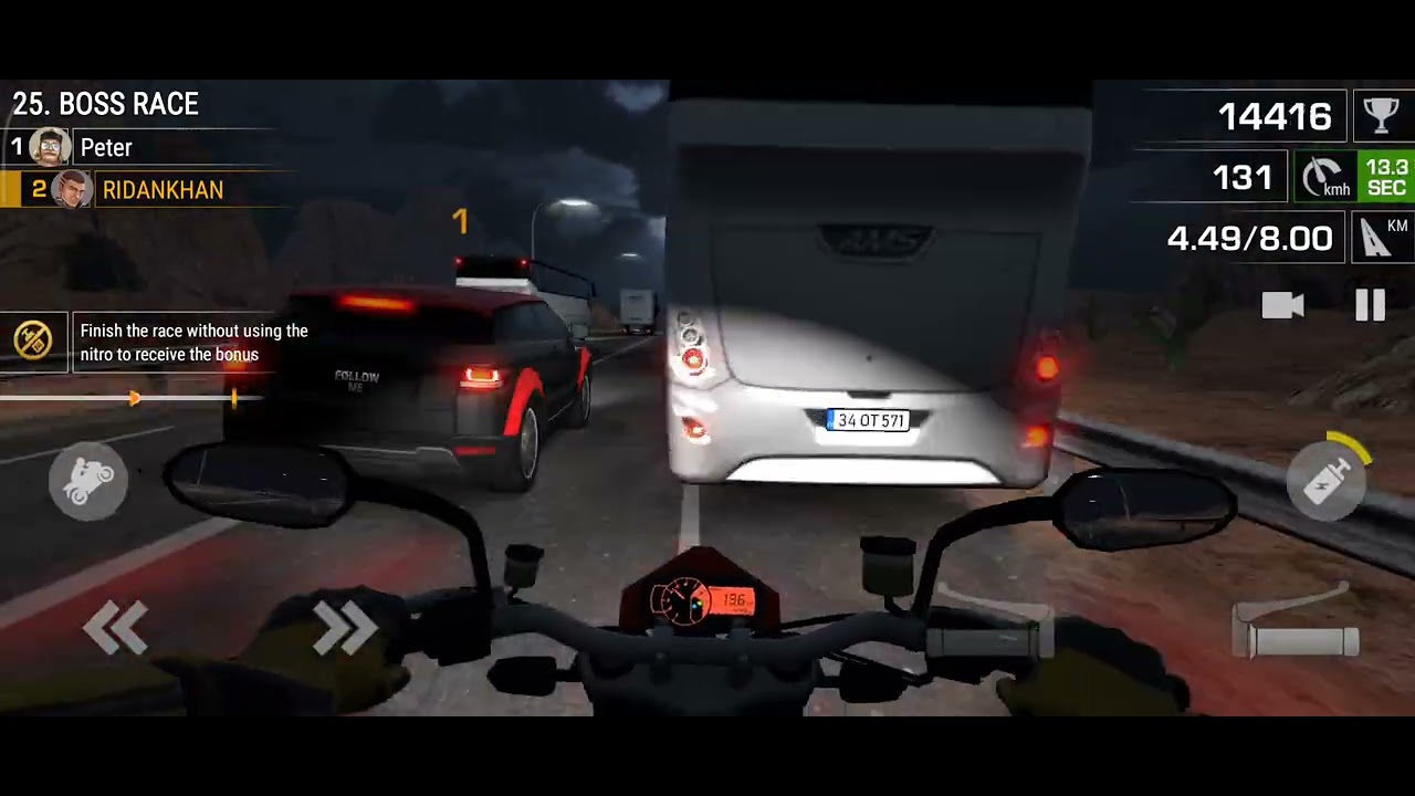 I defear boss 2 in racing fever moto 🥶🥶😎😎