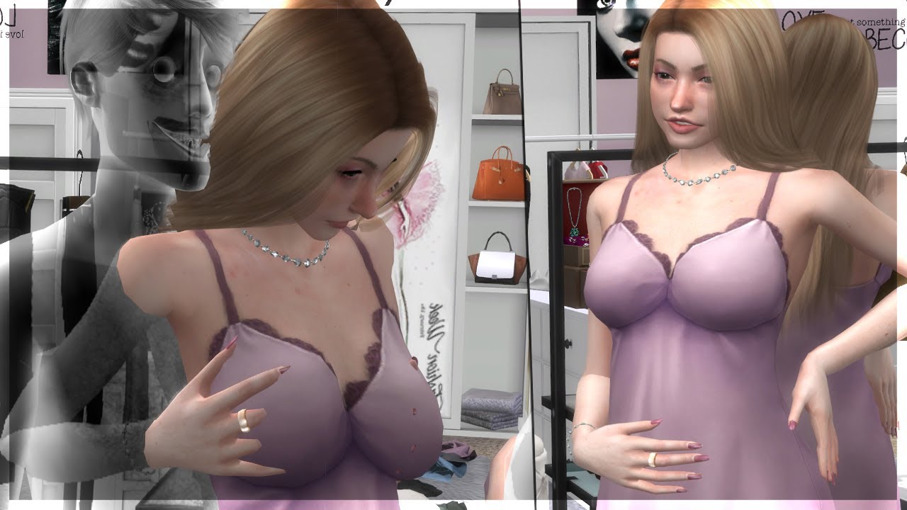 He Didn't Expect to Be A Breastfeeding Mothers | Male to Female TG Possession | Sims 4