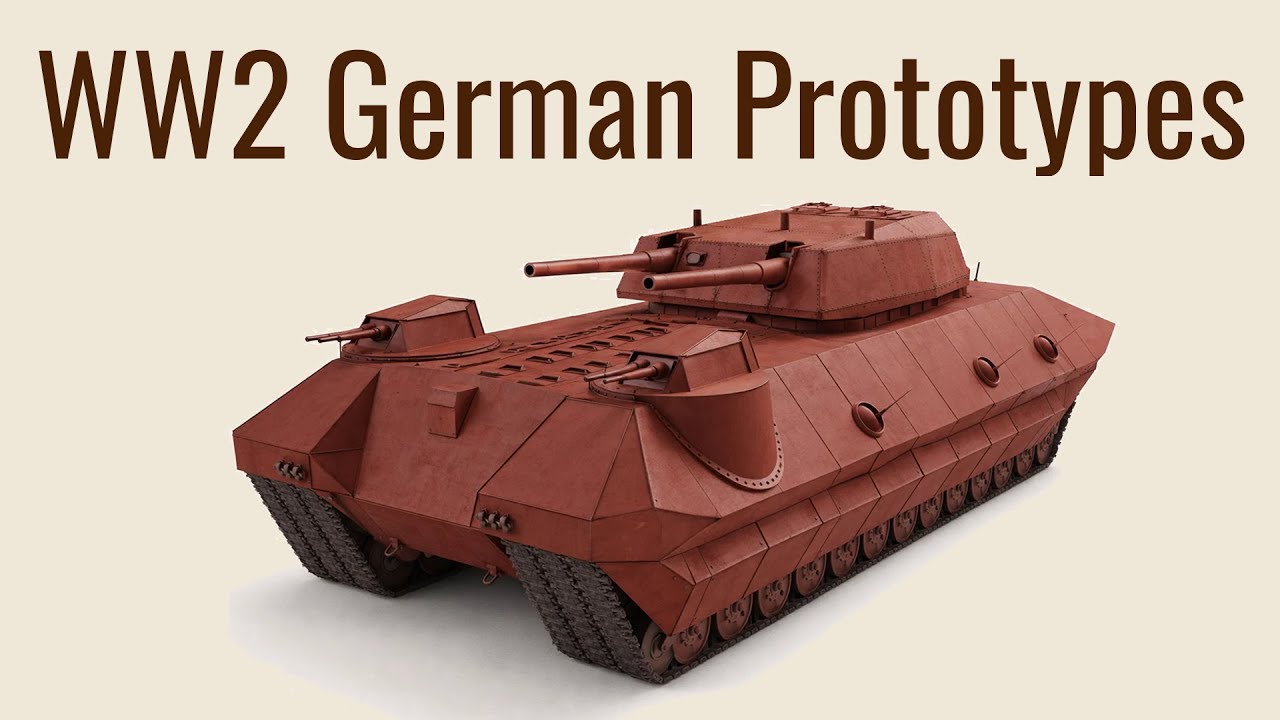 WW2 German Prototype Tanks