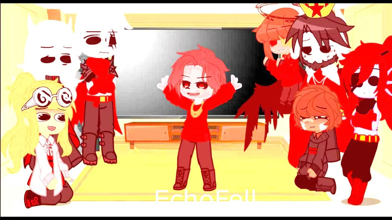 |[Underfell react to Fell's au's]|[Rus/Eng?]|