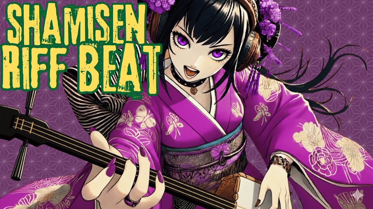 Shamisen Metal Rock Riff Mix - demon battle samurai🔥