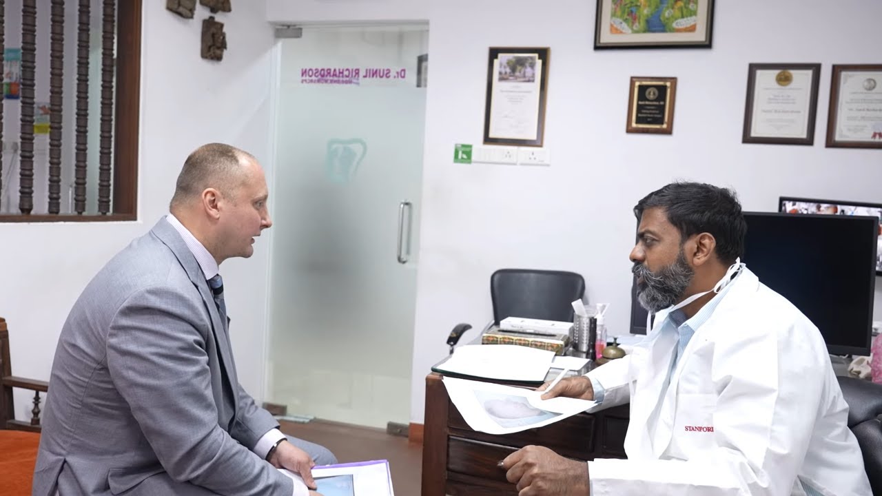 Мужчина из Калифорнии, США. Консультация по челюстно-лицевой хирургии – доктор Сунил Ричардсон