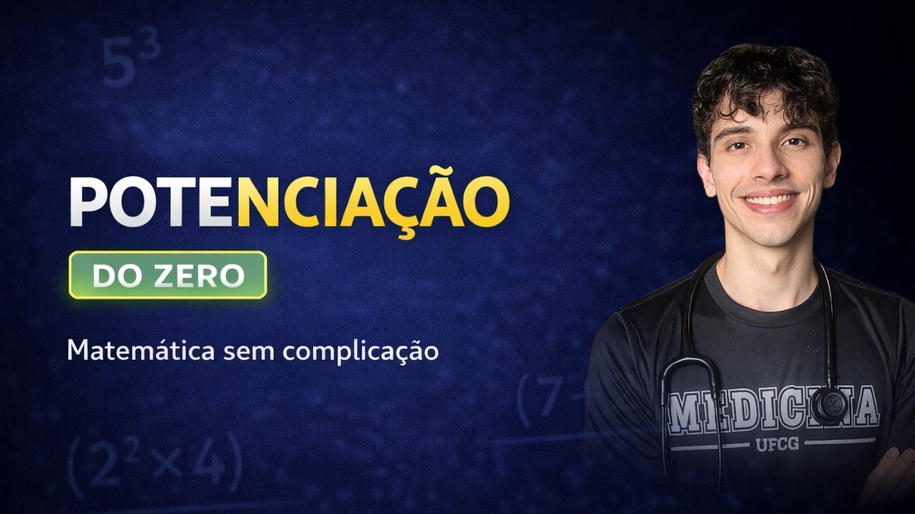 Matemática Básica Elementar: Operação Matemática – Aula 03 | Potenciação | Henrique Lobel