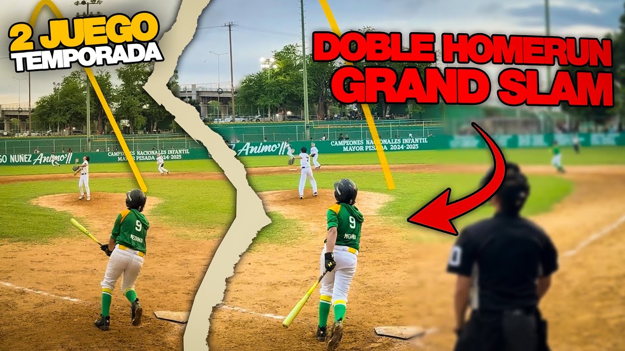 HICE DOS HOMERUNS Y UN GRAND SLAM EN ESTE JUEGO // Atleticos VS Tampabay