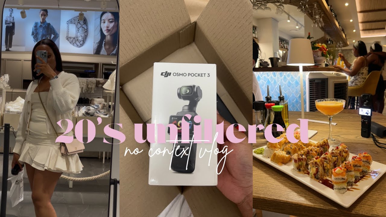 #vlog: I'm BACK! | WE HAVE A CAMERA!! | DJI OSMO POCKET 3 TRIAL RUN I SOUTH AFRICAN YOUTUBER 🤍