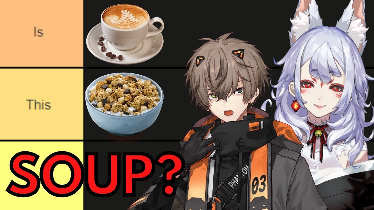 We made the ULTIMATE Food Tierlist? @AlbanKnox  【NIJISANJI EN TIER LIST】