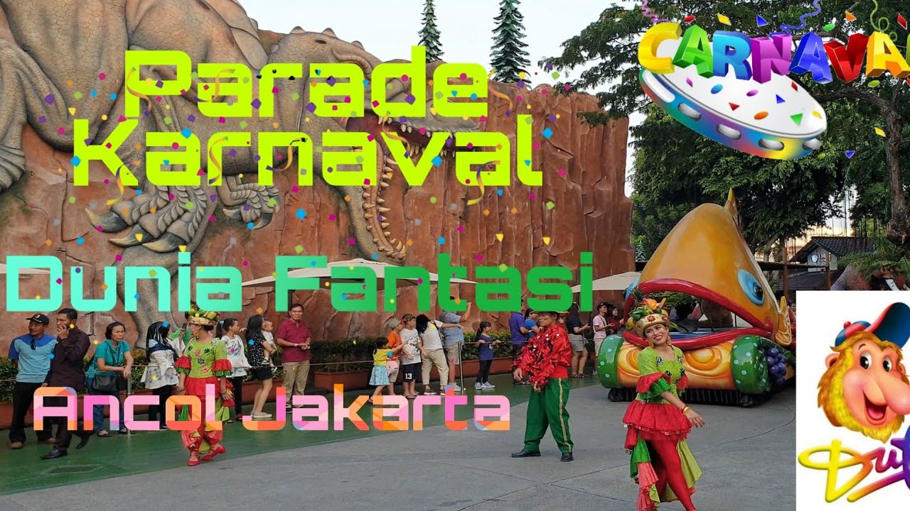 Show Parade Karnaval Dunia Fantasi DUFAN Ancol Jakarta ( Lebaran Juni 2019 )