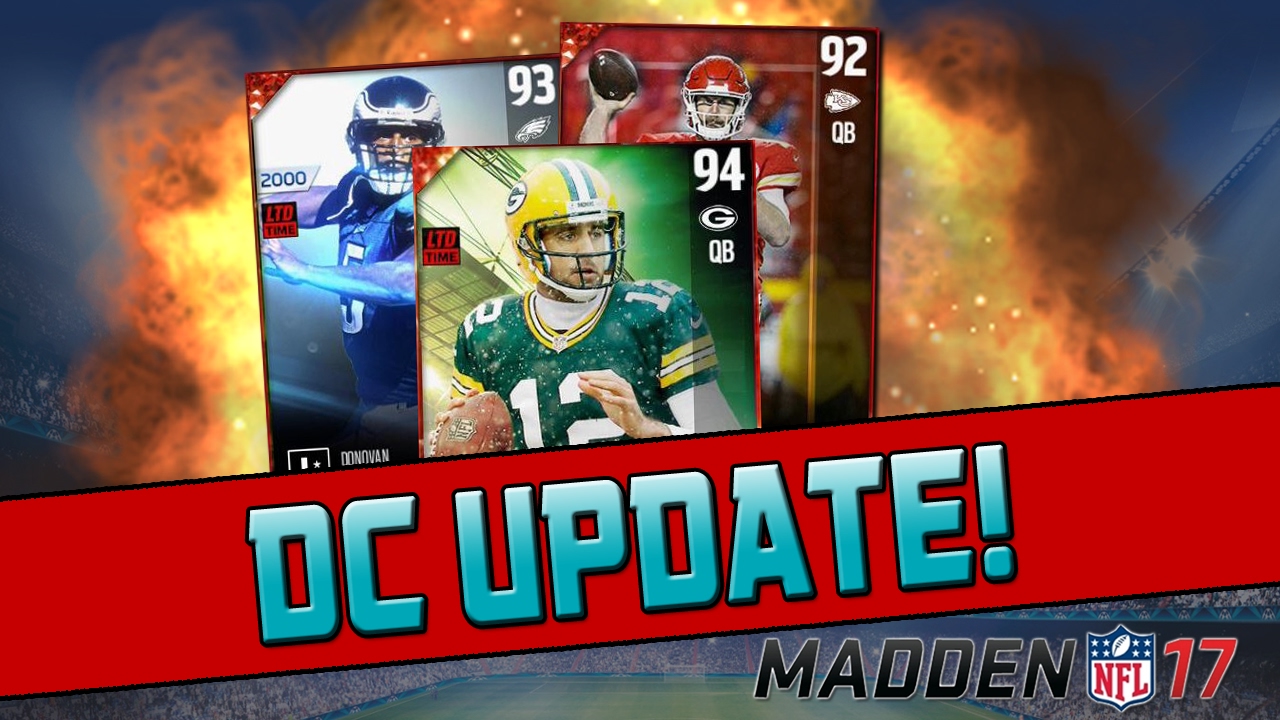 Draft Champions Update! | Madden 17 Ultimate Team - New QB Round & Updated Legends!