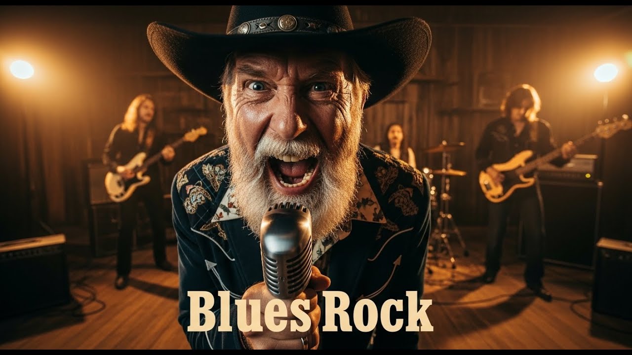 ZZ Top, Muddy Waters, BB King, Eric Clapton – Classic Rock Blues with Powerful Vocals Vol.6