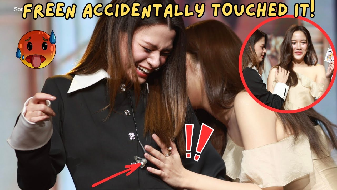 [FreenBecky] Freen accidentally touched it! SHE CAN'T HIDE IT WHEN ITS BECKY'S TURN TO TOUCH HER