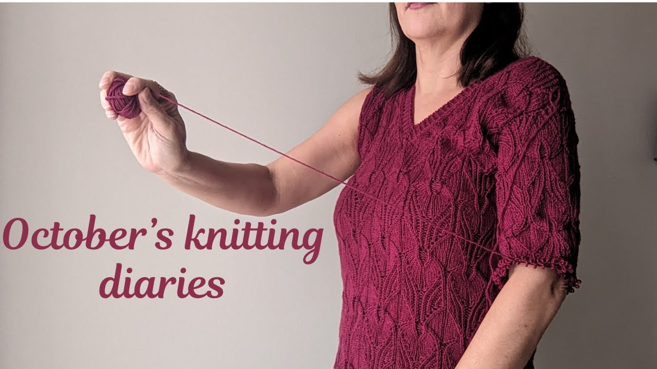 October's knitting diaries-My unraveling adventures- Halloween decor