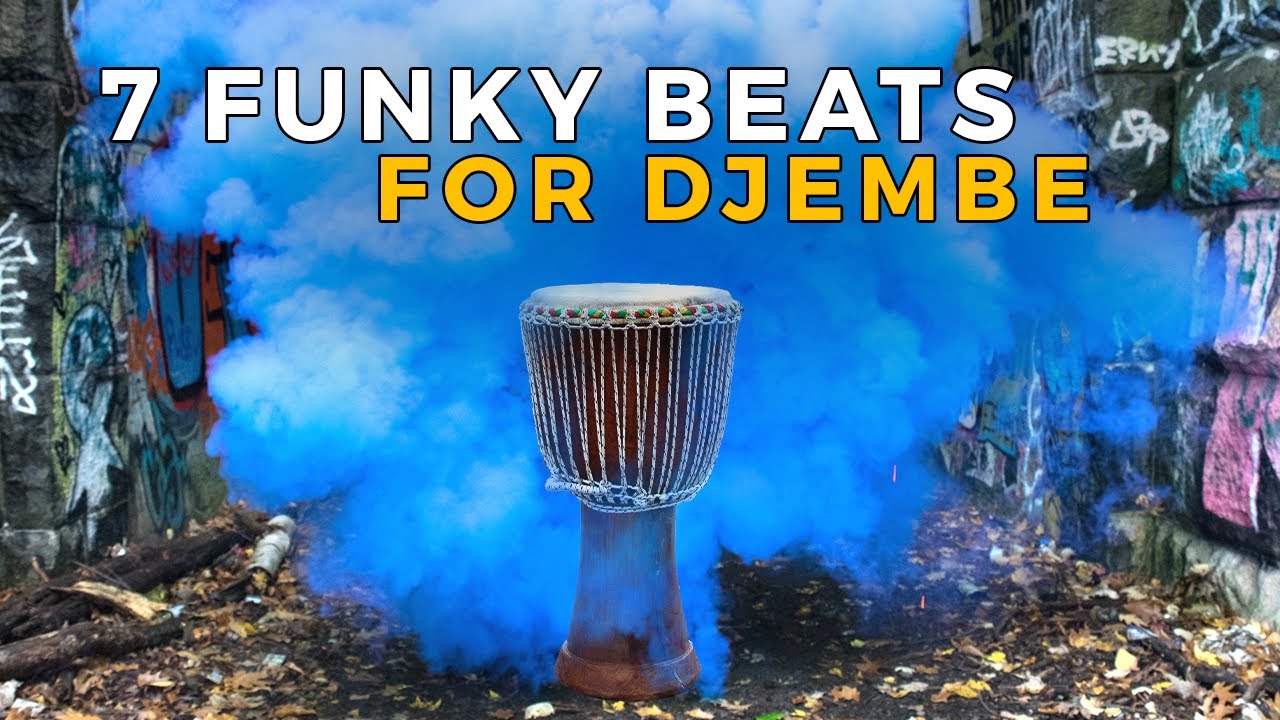 7 Funky Rhythms for Djembe - Quick Reference (Funk 1 to 7)