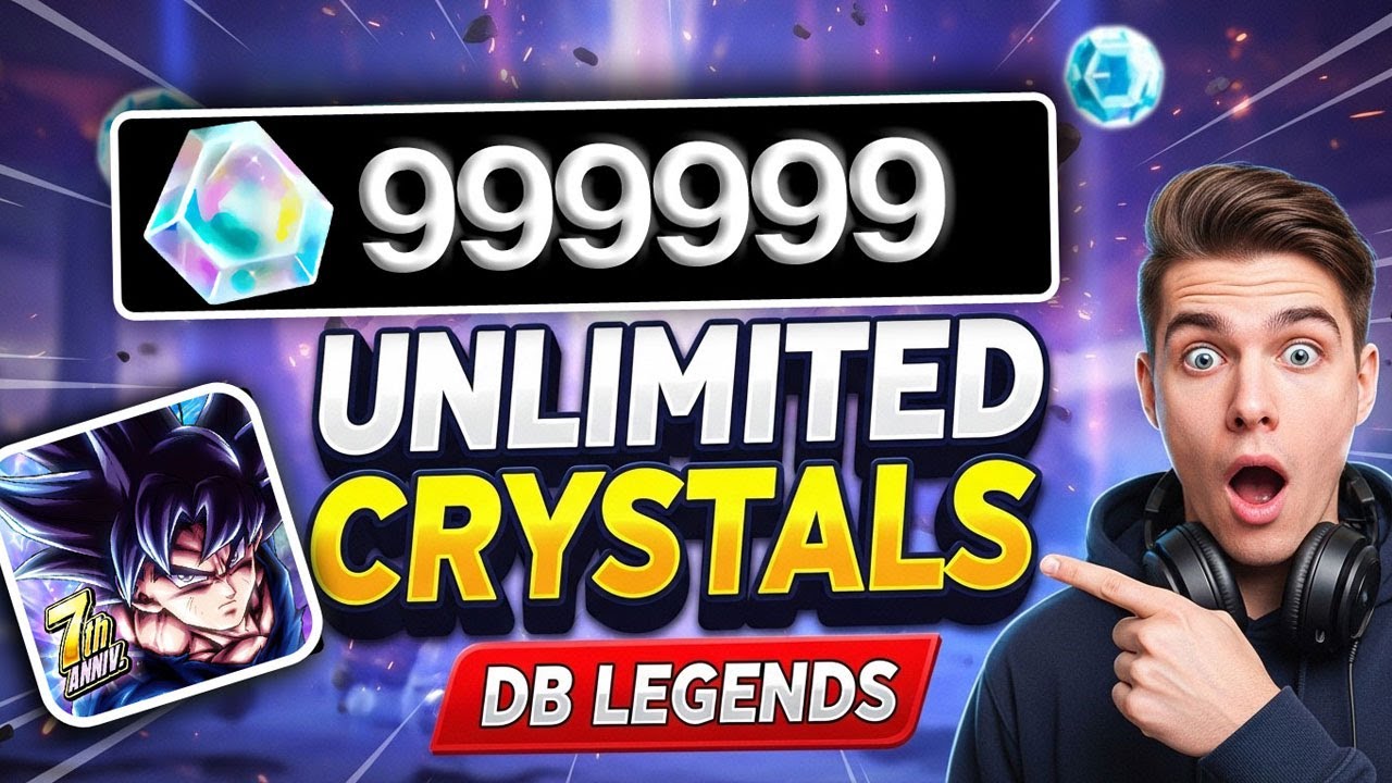 🔥 DB LEGENDS HACK/MOD ✅ UNLIMITED CHRONO CRYSTALS & Characters in Dragon Ball Legends (Android/iOS)