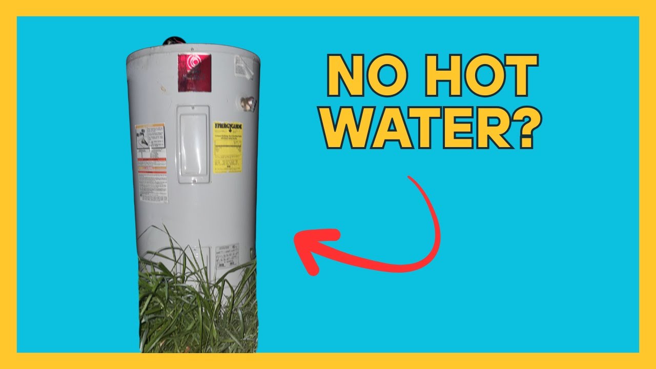 🥶 No Hot Water..How to Troubleshoot a Water Heater!