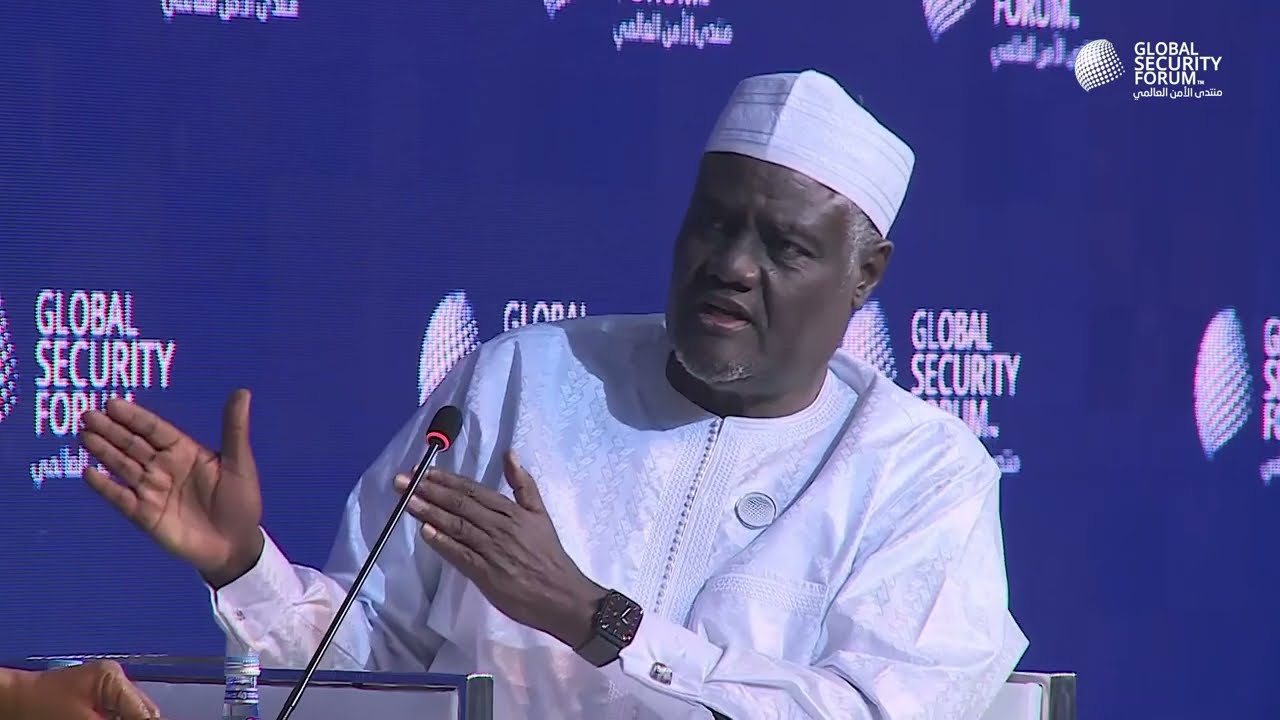 MINISTERIAL FIRESIDE CHAT with H E  Moussa Faki Mahamat