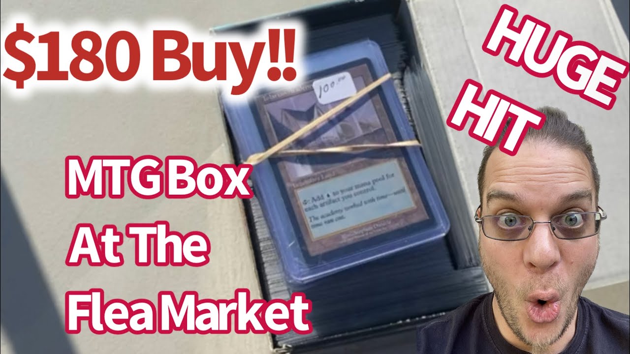 СУПЕР! Находка на блошином рынке — хит списка MTG Reserved — покупка коллекции за 180 долларов