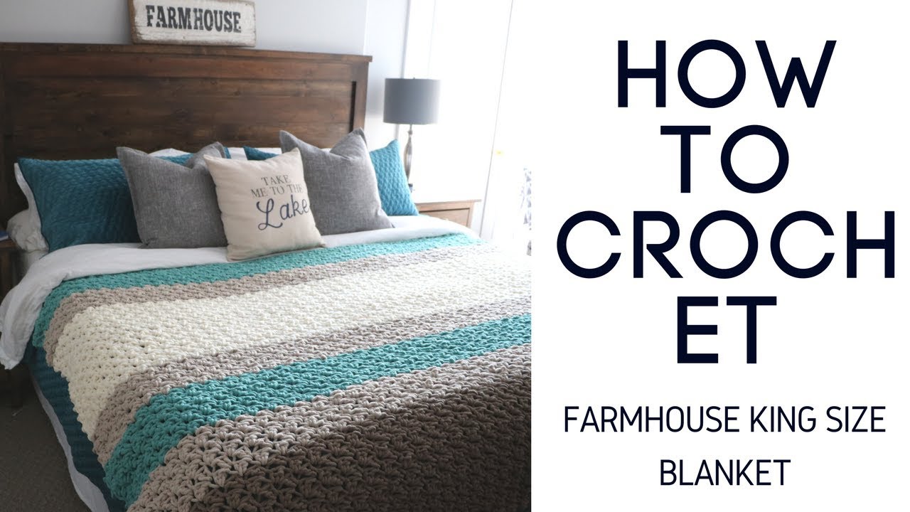 Farmhouse King Size Blanket