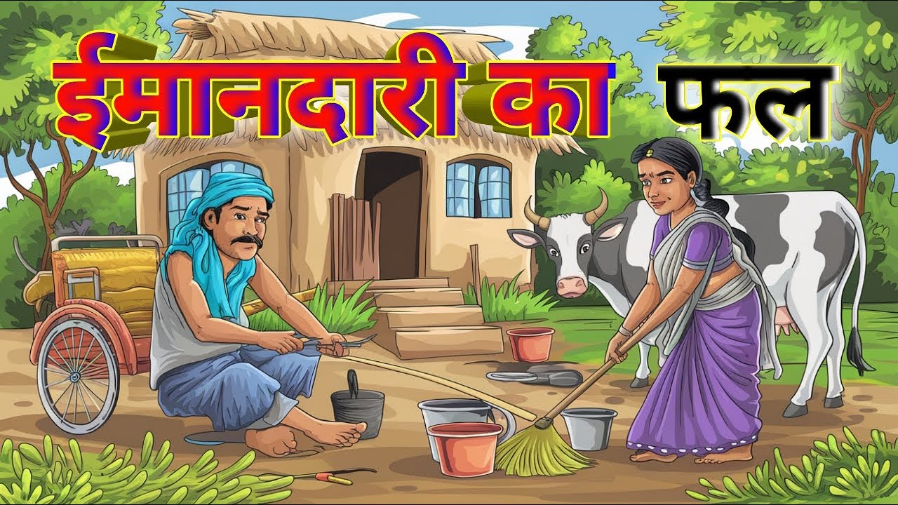 ईमानदारी का फल || कहानी  || imandari ka fal #story #hindistories kahani #kidstoons kidstoons