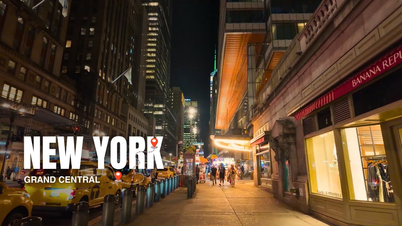 Walking Tour New York | MetLife Building to Grand Central Terminal