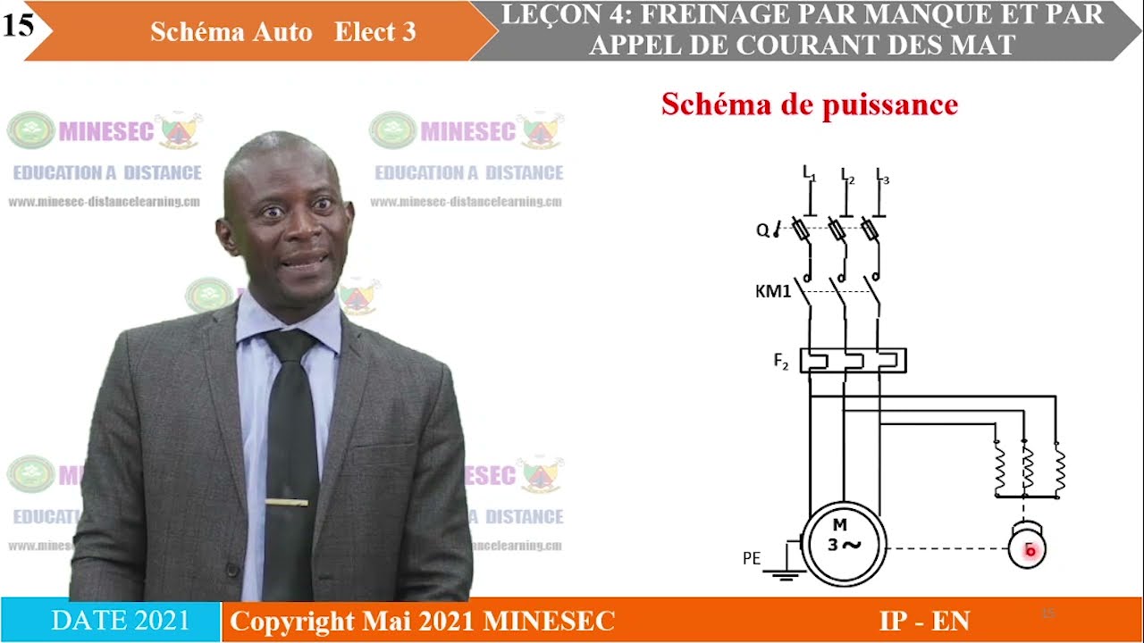 IP-EN SCHEMA AUTO ELECT 3 LEÇON 4 FREINAGE A MANQUE ET A APPEL DE COURANT DES M.A.T