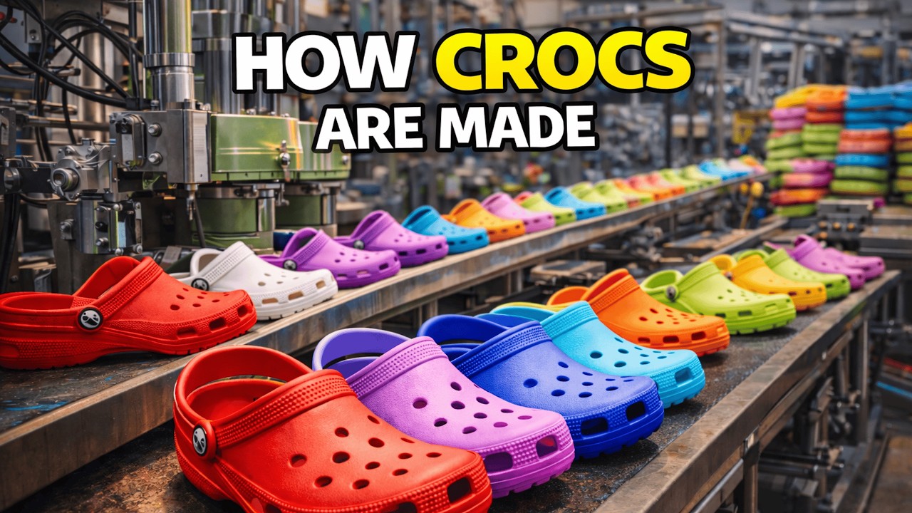 Inside the Crocs Factory That Produces Millions of Shoes
