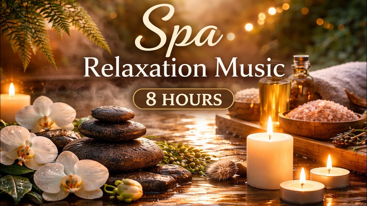 Relaxing  Spa MusicCalm Mind, Body & soul healing Spa Music for Stress Relief Inner Peace #spamusic 