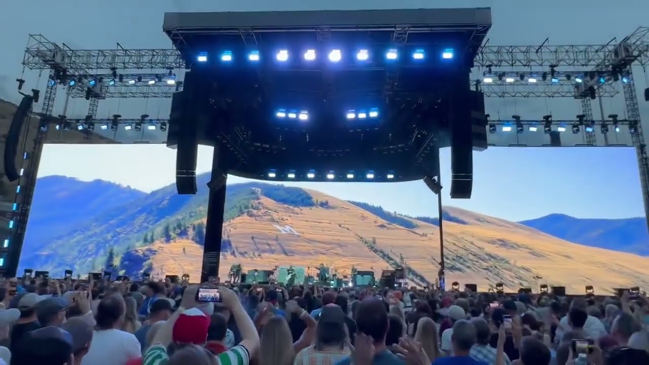 Pearl Jam Given To Fly Live Concert At Washington-Grizzly Stadium, Missoula, MT USA August 22nd 2024