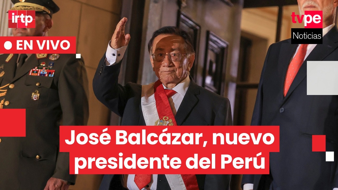 José Balcázar, nuevo presidente del Perú EN VIVO: Edición matinal, hoy jueves 19 de febrero del 2026